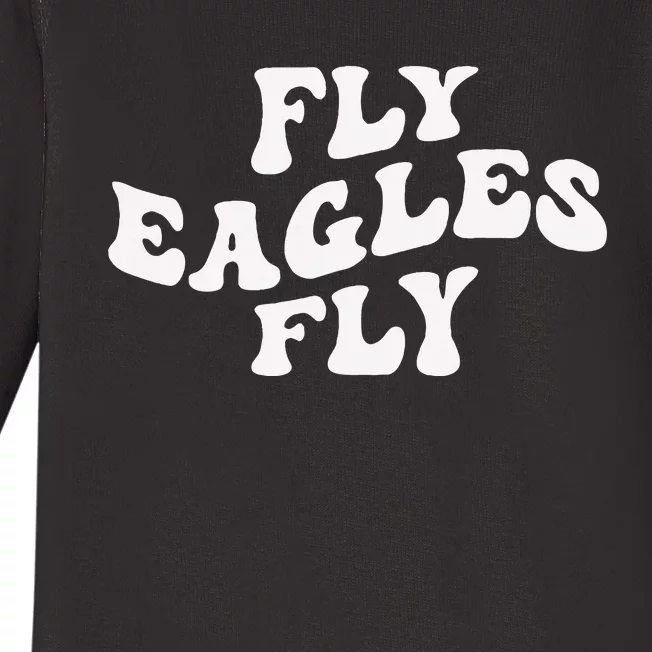 Eagles Flying Bird Inspirational Baby Long Sleeve Bodysuit