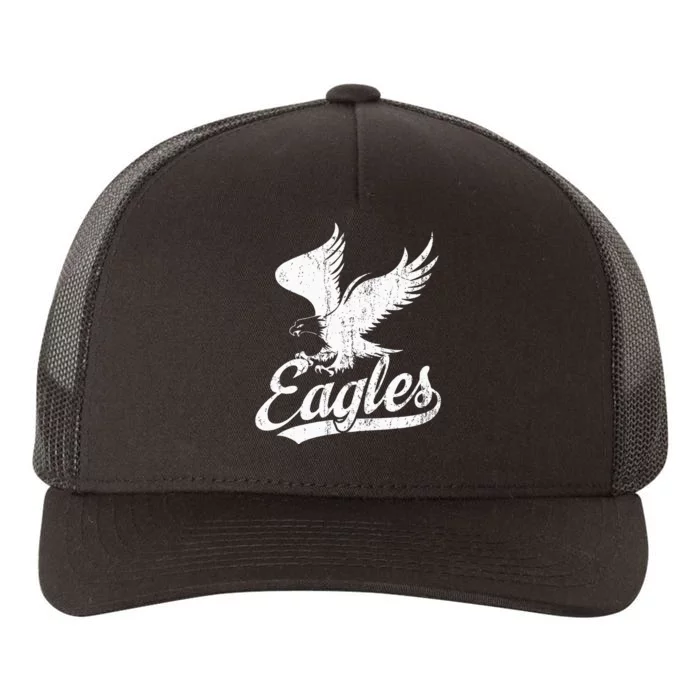 Eagles Flying Bird Inspirational Yupoong Adult 5-Panel Trucker Hat