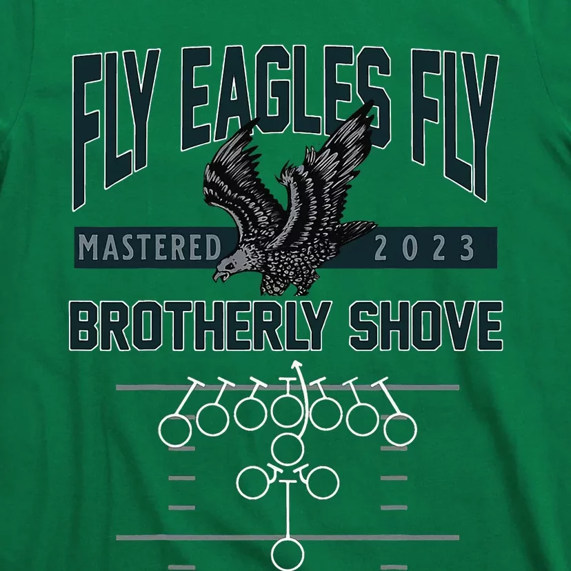 Ea.Gles F.Ly Brotherly Shove T-Shirt