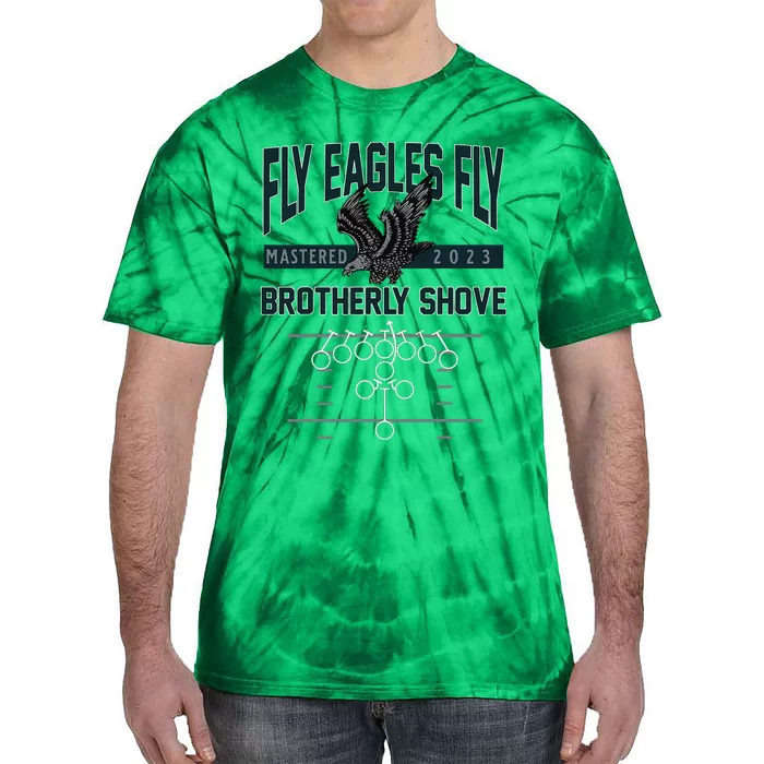 Ea.Gles F.Ly Brotherly Shove Tie-Dye T-Shirt