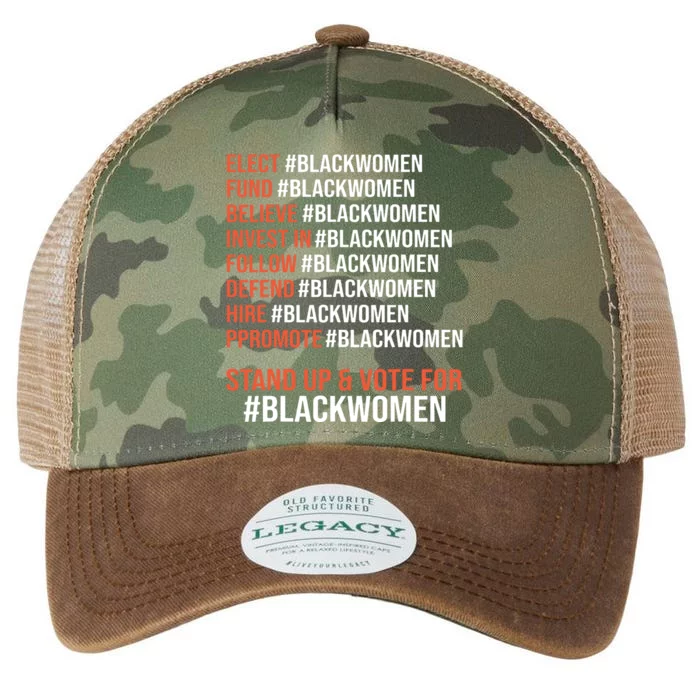 Elect Fund Believe Invest In Follow Defend Black Women Legacy Tie Dye Trucker Hat