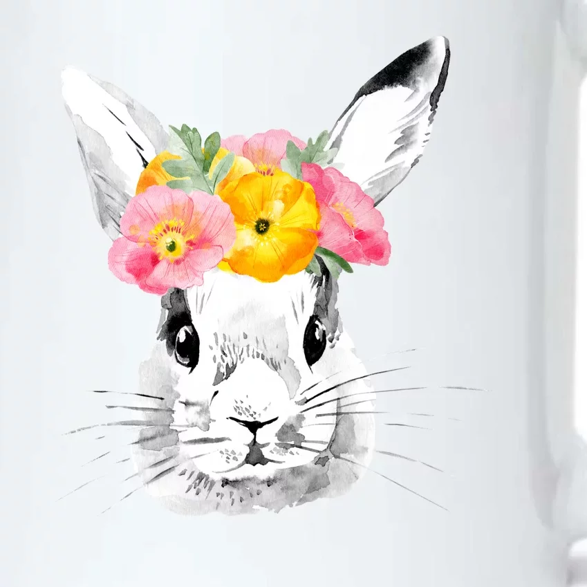 Easter Female Bunny Holiday Black Color Changing Mug