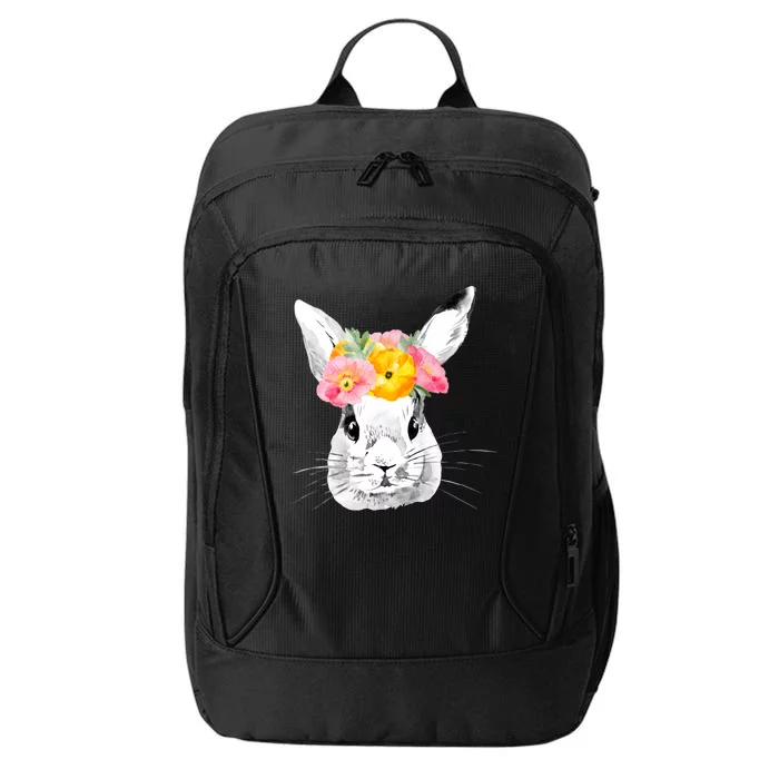 Easter Female Bunny Holiday City Backpack