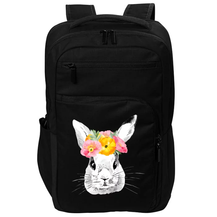 Easter Female Bunny Holiday Impact Tech Backpack