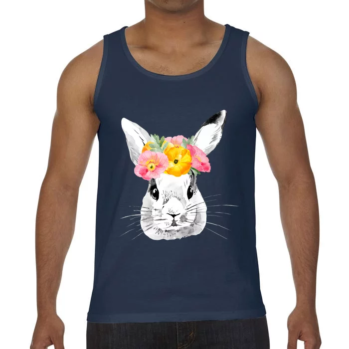 Easter Female Bunny Holiday Comfort Colors® Tank Top