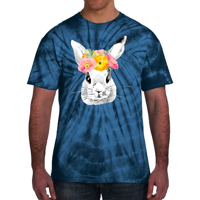 Easter Female Bunny Holiday Tie-Dye T-Shirt