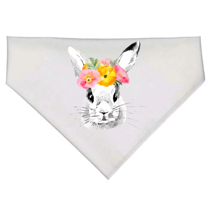 Easter Female Bunny Holiday USA-Made Doggie Bandana