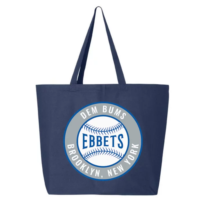 Ebbets Field Brooklyn New York 25L Jumbo Tote