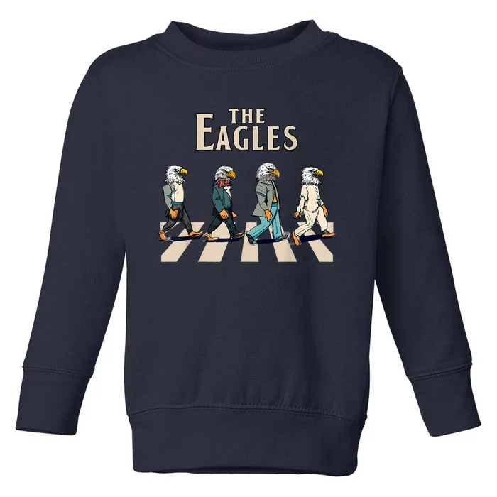 Eagles Flying Birds Inspirational Music Bands Toddler Sweatshirt