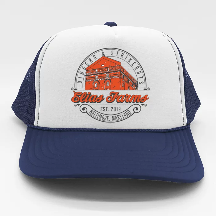 Elias Farms Baltimore Maryland Trucker Hat