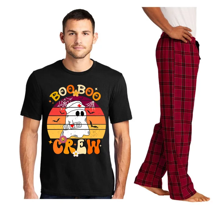 Etro Funny Boo Crew Ghost Halloween Paramedic Nurse Pajama Set