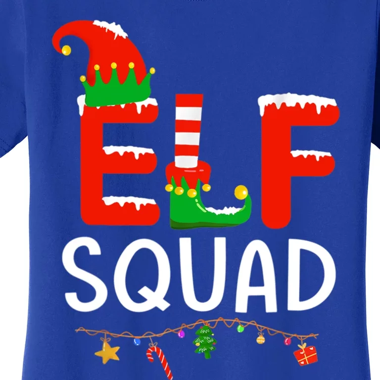 Elf Family Christmas Matching Pajamas Xmas Gift Squad Gift Women's T-Shirt