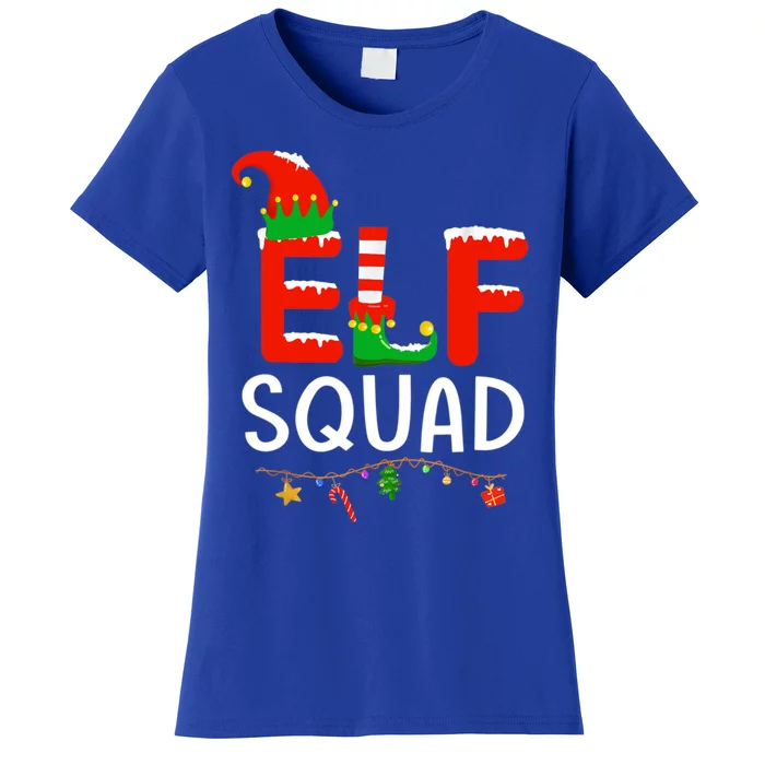 Elf Family Christmas Matching Pajamas Xmas Gift Squad Gift Women's T-Shirt