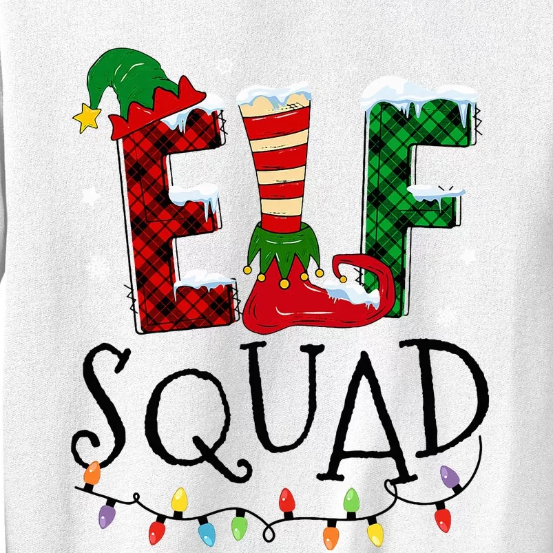 Elf Family Christmas Matching Pajamas Xmas Elf Squad Sweatshirt