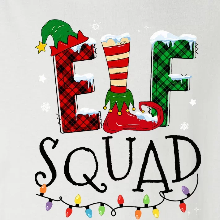 Elf Family Christmas Matching Pajamas Xmas Elf Squad Toddler Long Sleeve Shirt