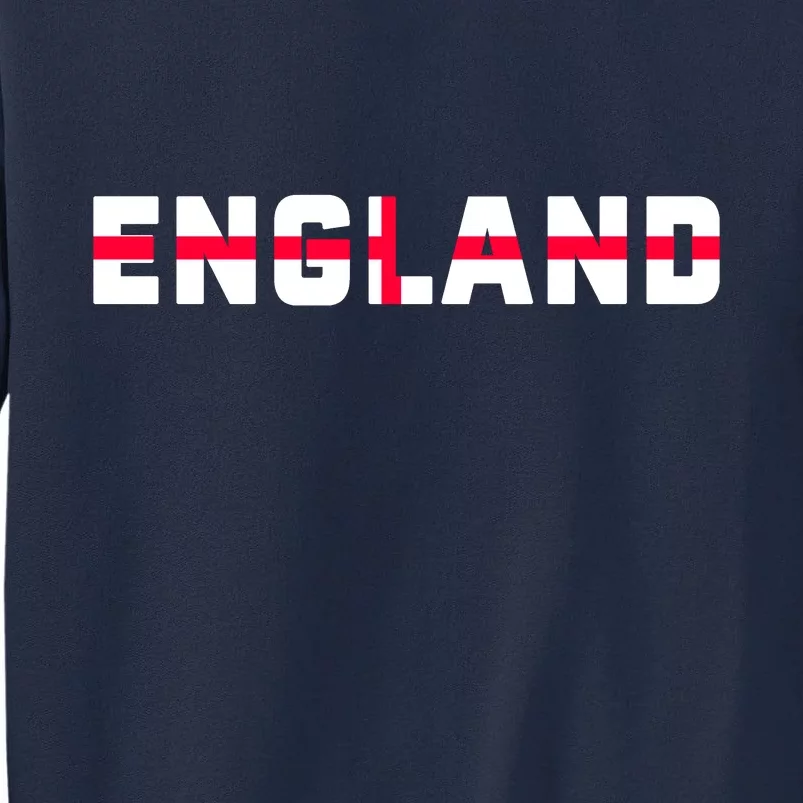 England Flag Classic Logo Tall Sweatshirt