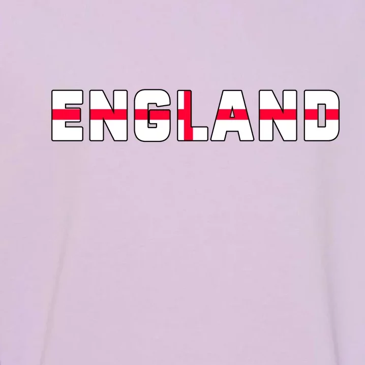 England Flag Classic Logo Garment-Dyed Sweatshirt