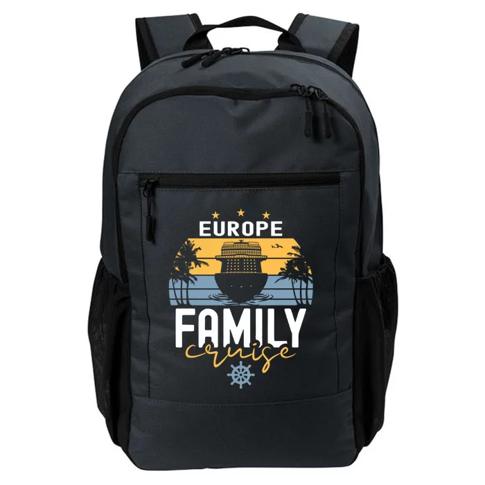 Europe Family Cruise Squad Cruise Ship Gift Daily Commute Backpack