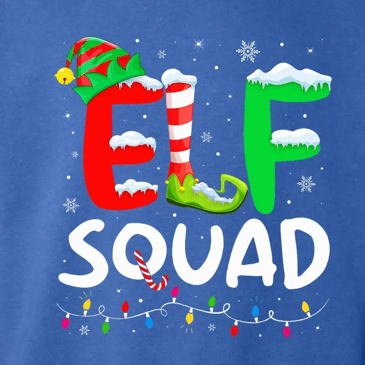 Elf Family Christmas Matching Pajamas Xmas Elf Squad Toddler Hoodie