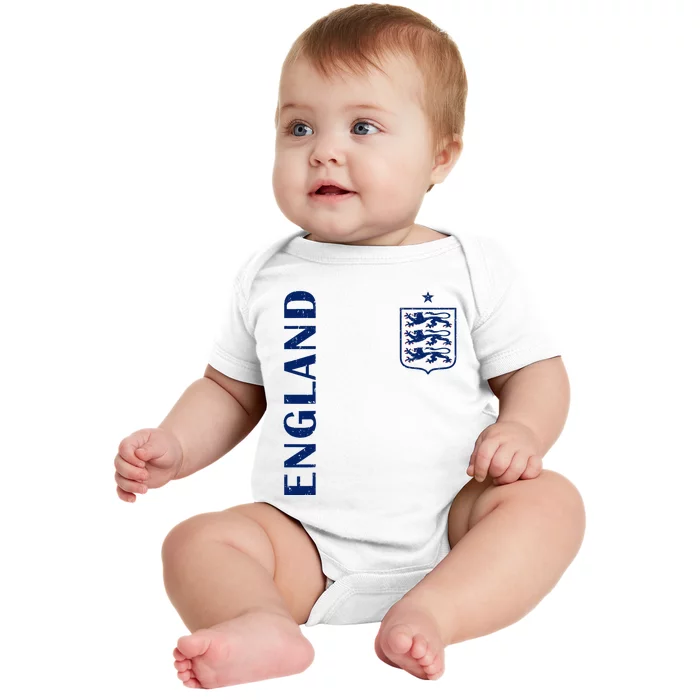 England Football Crest Baby Bodysuit