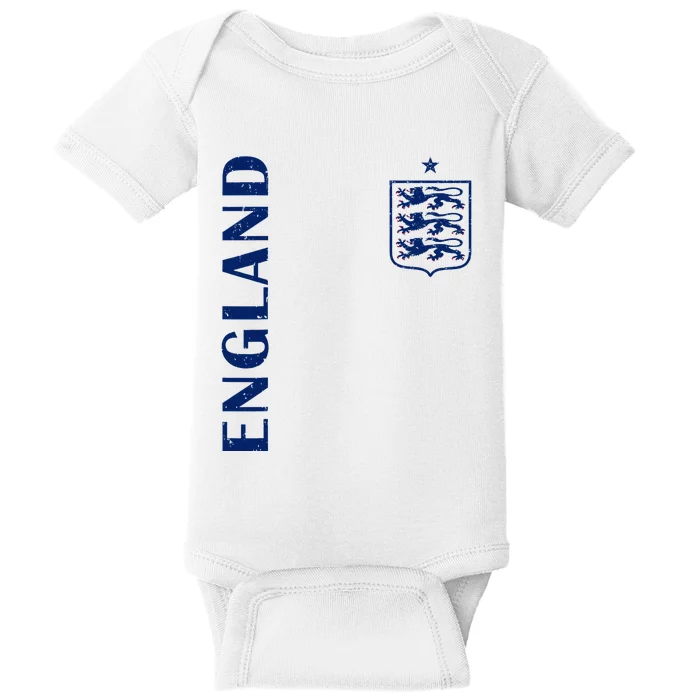 England Football Crest Baby Bodysuit