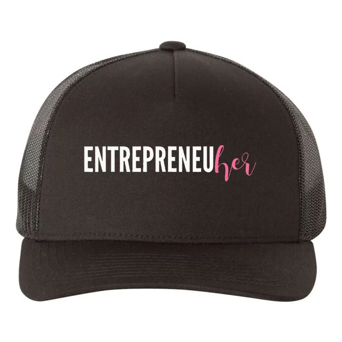 Entrepreneur Female Ceo Girl Creator Maker Yupoong Adult 5-Panel Trucker Hat