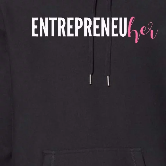 Entrepreneur Female Ceo Girl Creator Maker Premium Hoodie