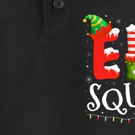 Elf Family Christmas Matching Pajamas Xmas Elf Squad Dry Zone Grid Performance Polo