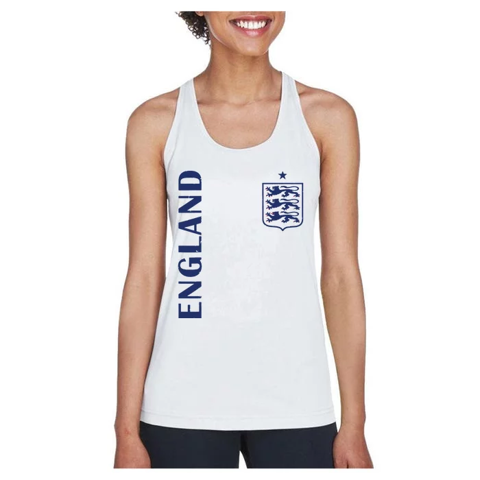 England Football Crest Women's Racerback Tank