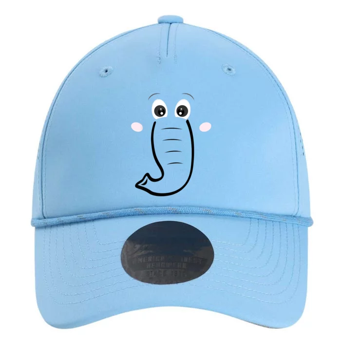 Elephant Face Cartoon Style Easy Halloween Costume Performance The Dyno Cap