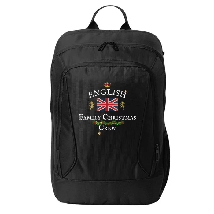 English Family Christmas Crew British Flag Xmas Meaningful Gift City Backpack