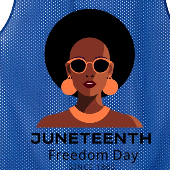 Empowering Freedom Celebrate Junenth Queen With Style Gift Mesh Reversible Basketball Jersey Tank