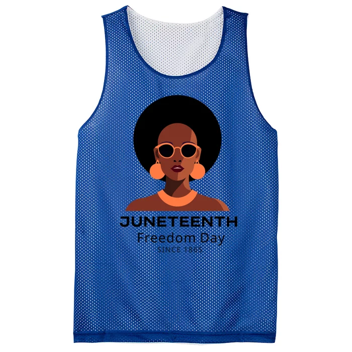 Empowering Freedom Celebrate Junenth Queen With Style Gift Mesh Reversible Basketball Jersey Tank