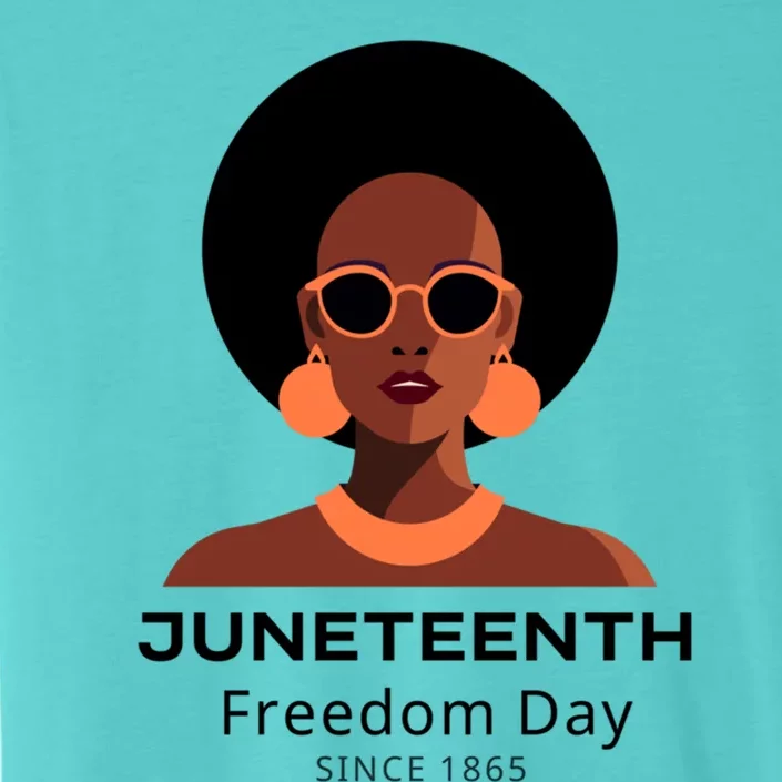 Empowering Freedom Celebrate Junenth Queen With Style Gift ChromaSoft Performance T-Shirt