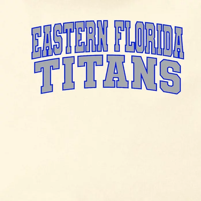 Eastern Florida College Titan Zip Tote Bag