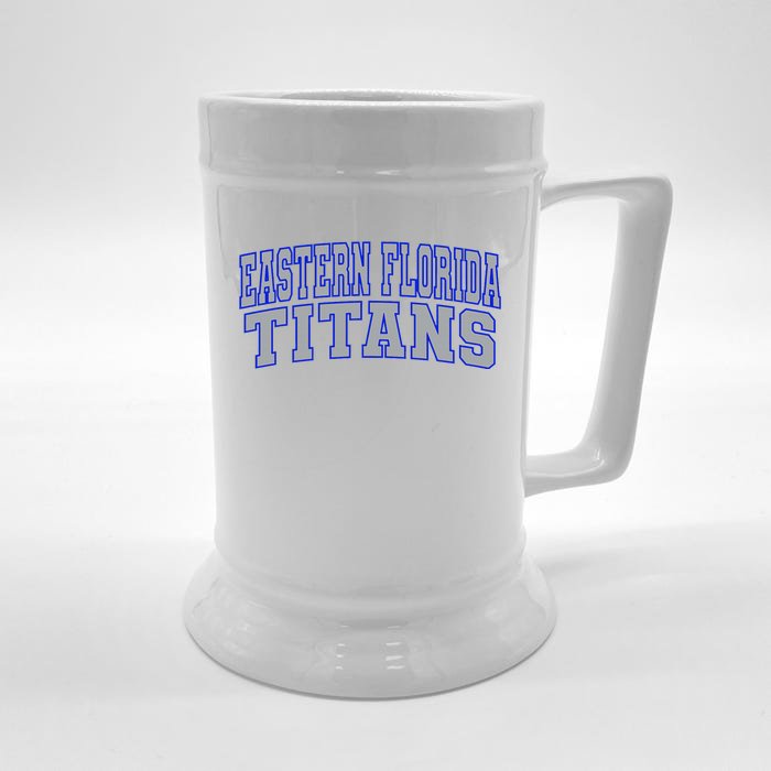 Eastern Florida College Titan Front & Back Beer Stein