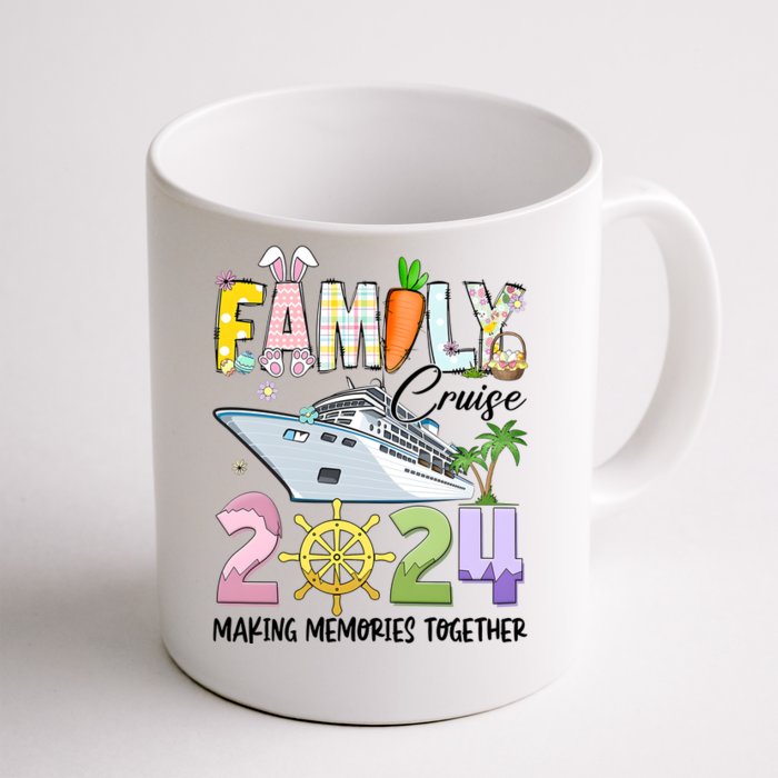 Easter Family Cruise 2024 Making Memories Together Front & Back Coffee Mug