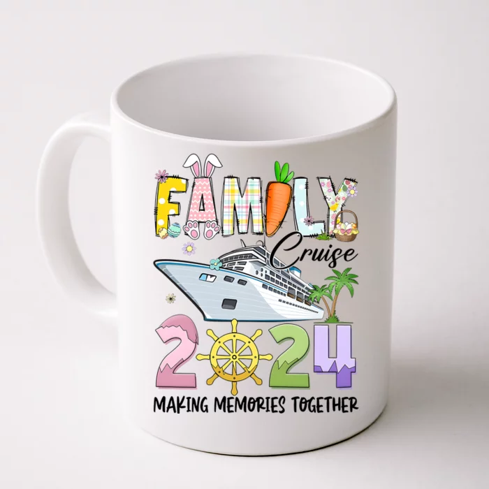 Easter Family Cruise 2024 Making Memories Together Front & Back Coffee Mug