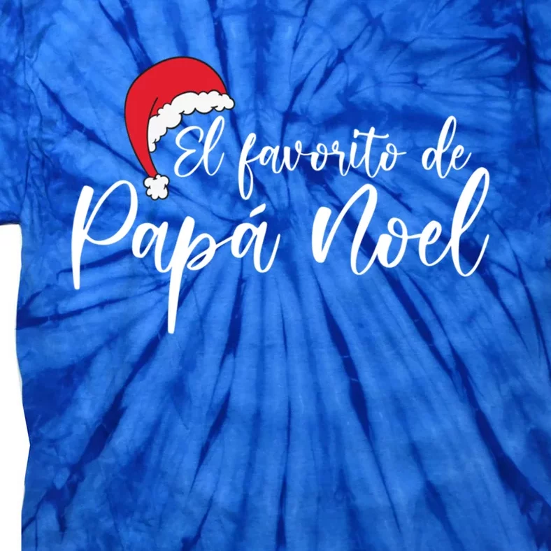 El Favorito De Papá Noel Santa ClausS Favorite Christmas Gift Tie-Dye T-Shirt