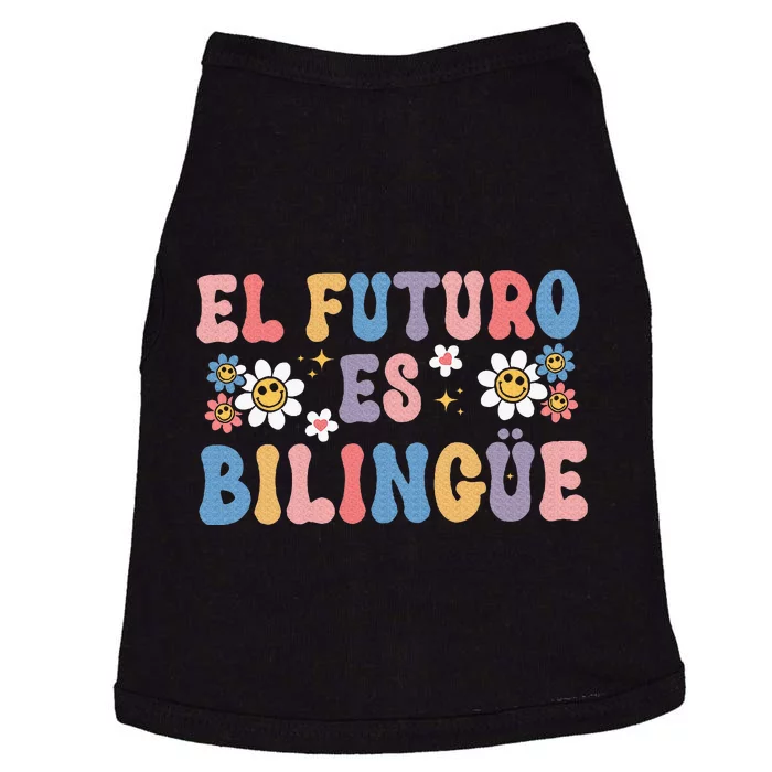 El Futuro Es Bilingue Doggie Tank