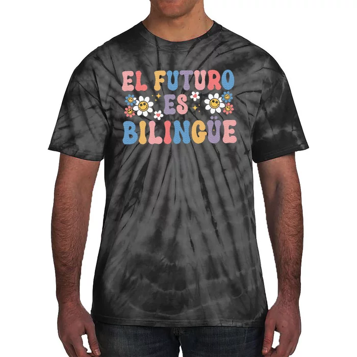 El Futuro Es Bilingue Tie-Dye T-Shirt