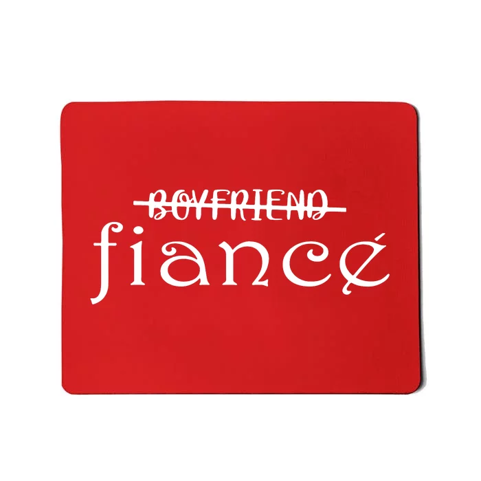 Engagement Fiance Mousepad