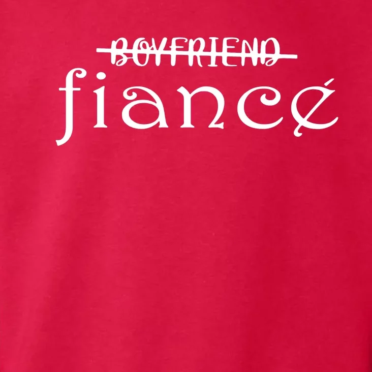 Engagement Fiance Toddler Hoodie