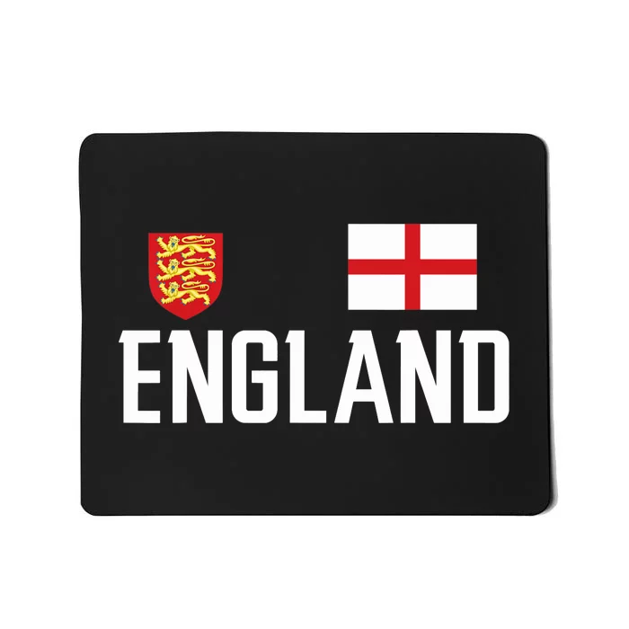 England Flag English Football Soccer Fan Mousepad