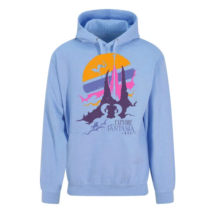 Explore Fantasia Unisex Surf Hoodie