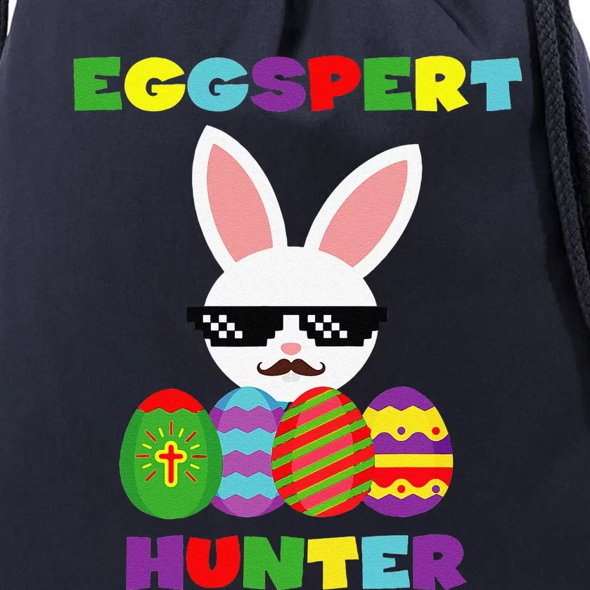 Easter Funny Egg Hunter Costume Gifts For Drawstring Bag