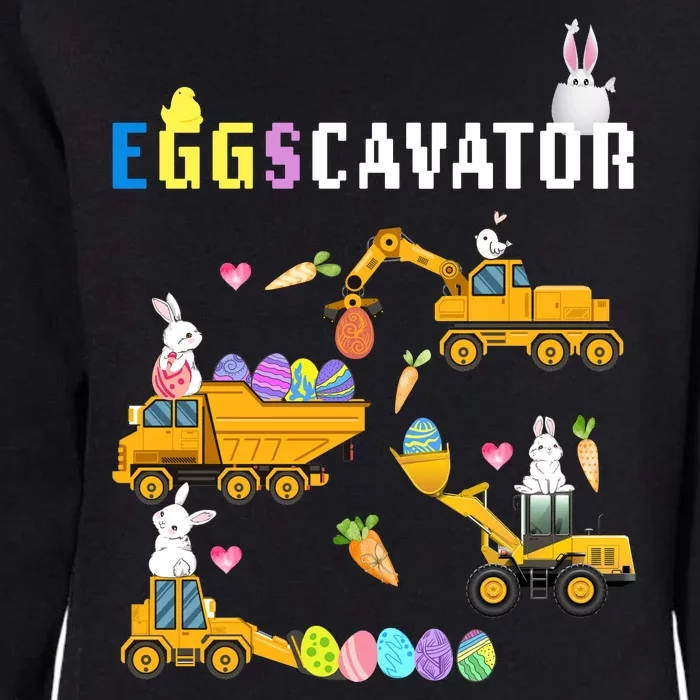 EggsCavator Funny Easter Egg Hunt Womens California Wash Sweatshirt