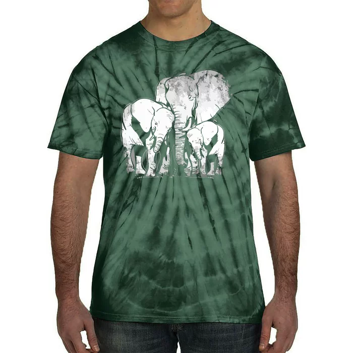 Elephant Family Elephant Tie-Dye T-Shirt