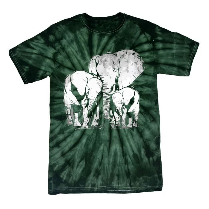 Elephant Family Elephant Tie-Dye T-Shirt