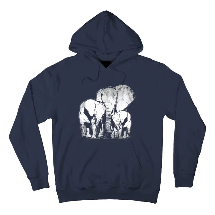 Elephant Family Elephant Tall Hoodie